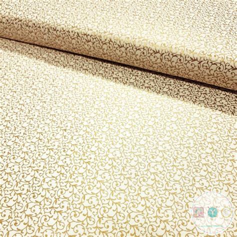 metallic gold cream fabric buy in bulk|metallic quilt fabric for sale.